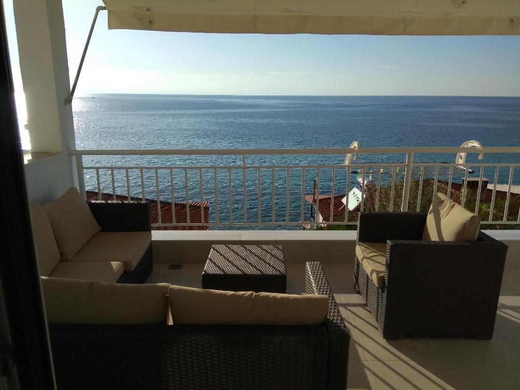 By The Sea With Great View Villa Siviri Exteriör bild