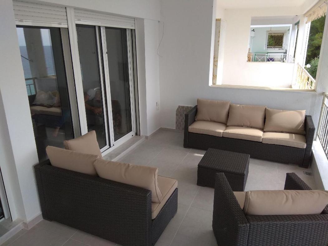 By The Sea With Great View Villa Siviri Exteriör bild